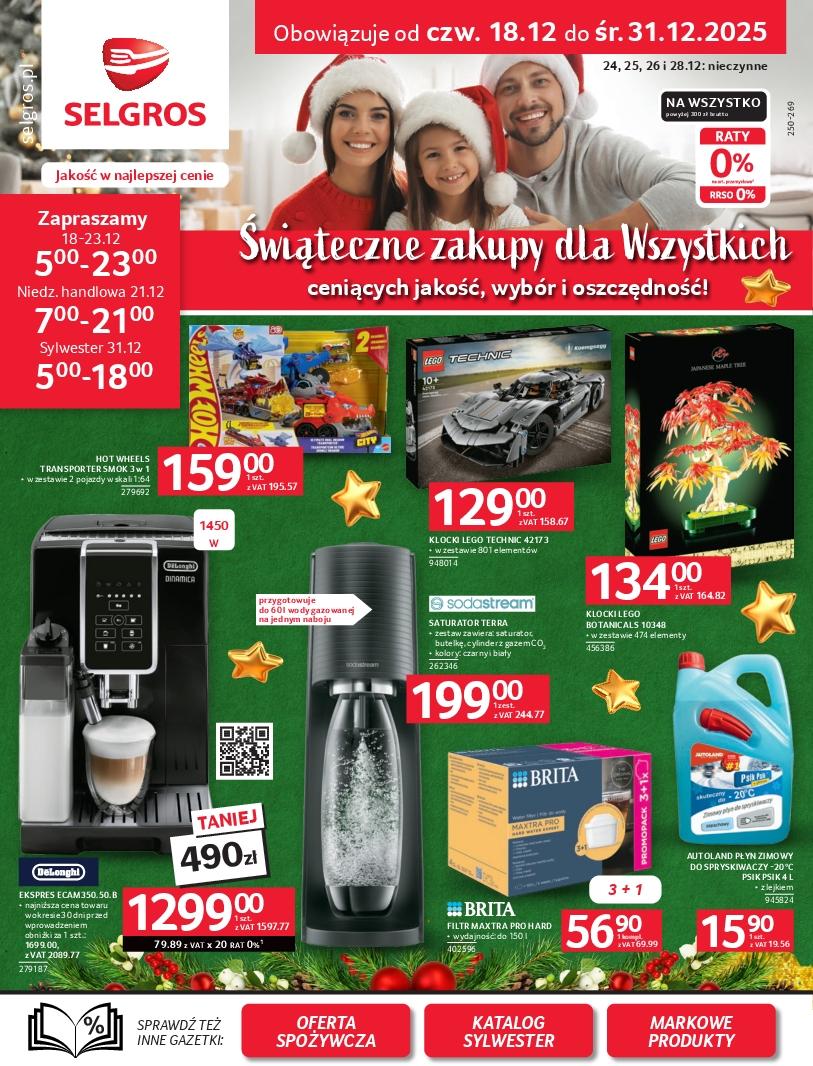 Gazetka promocyjna Selgros do 31/12/2025 str.1