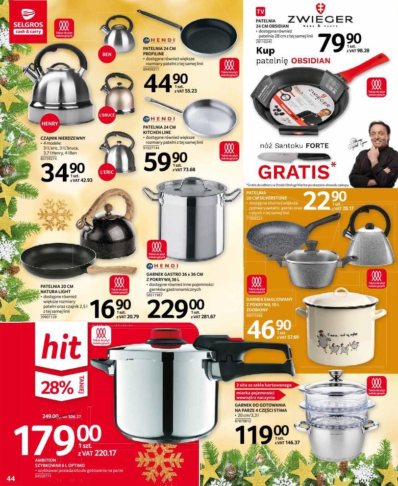 Gazetka promocyjna Selgros do 15/12/2019 str.44