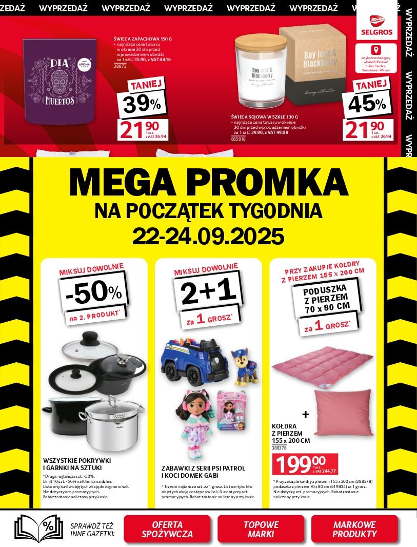 Gazetka promocyjna Selgros do 24/09/2025 str.45