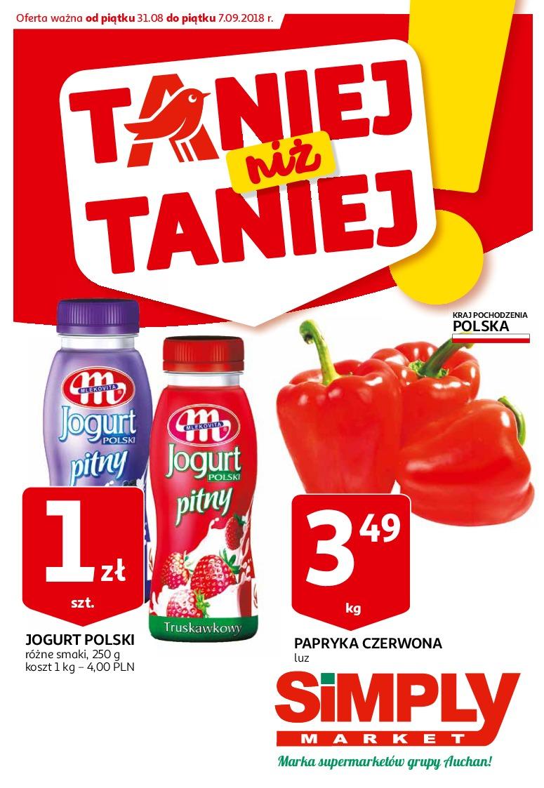 Gazetka promocyjna Simply Market do 07/09/2018 str.0