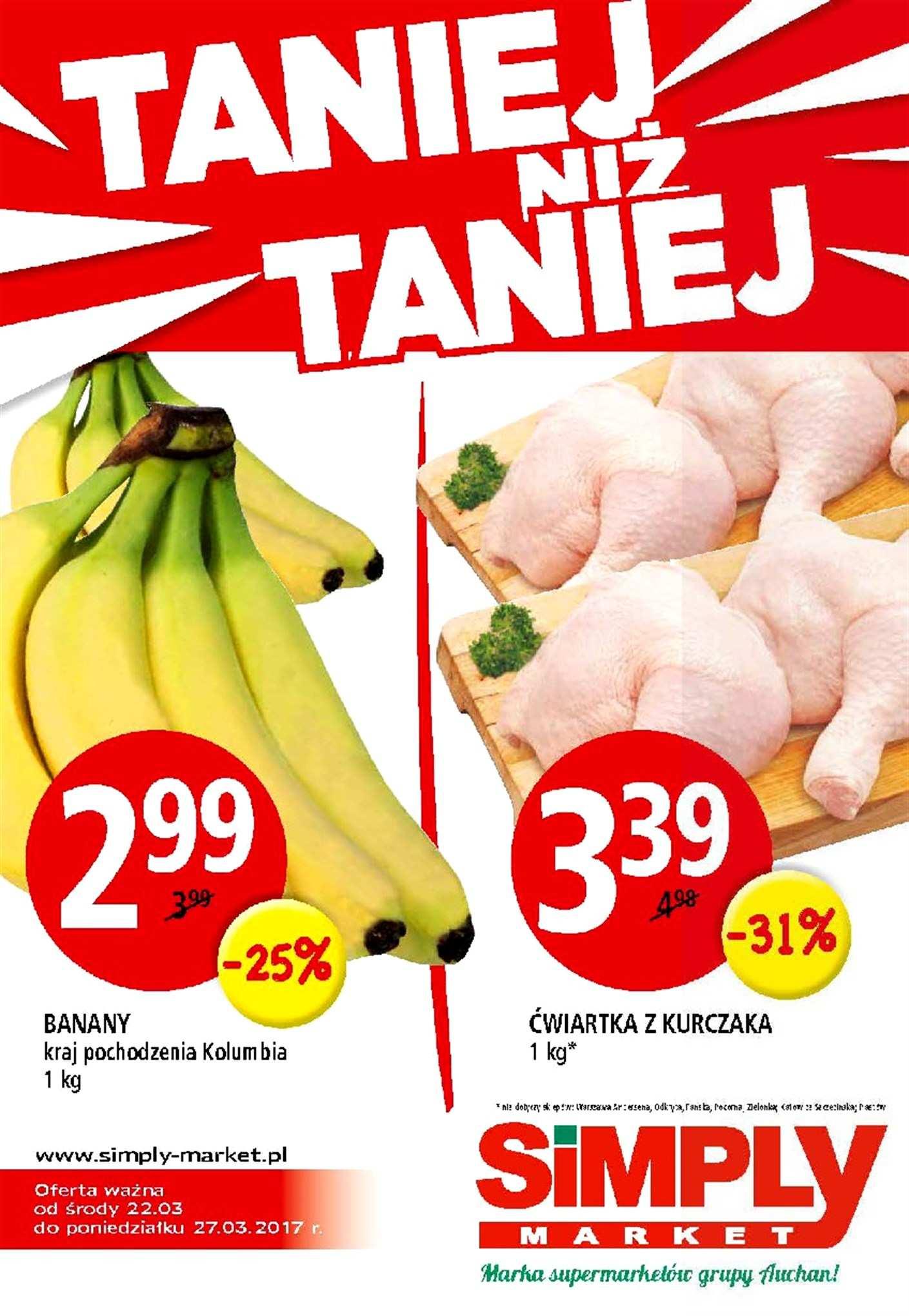 Gazetka promocyjna Simply Market do 27/03/2017 str.0