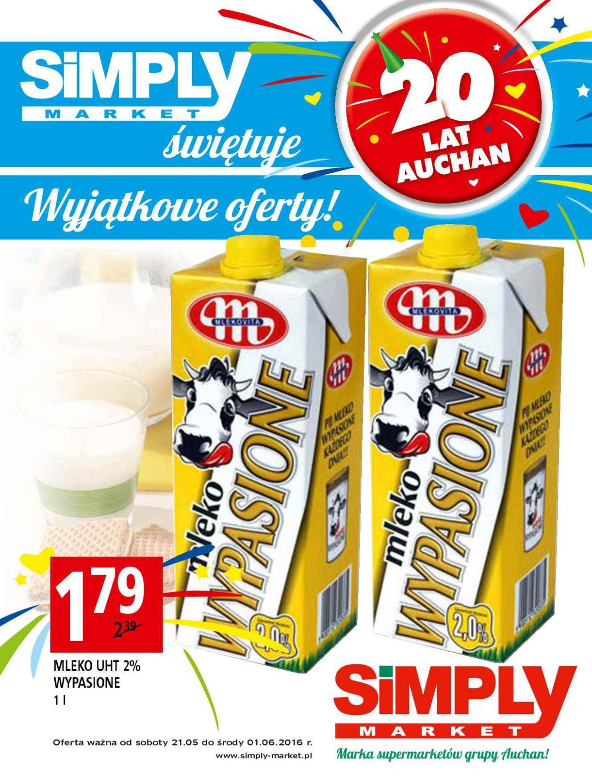 Gazetka promocyjna Simply Market do 01/06/2016 str.0