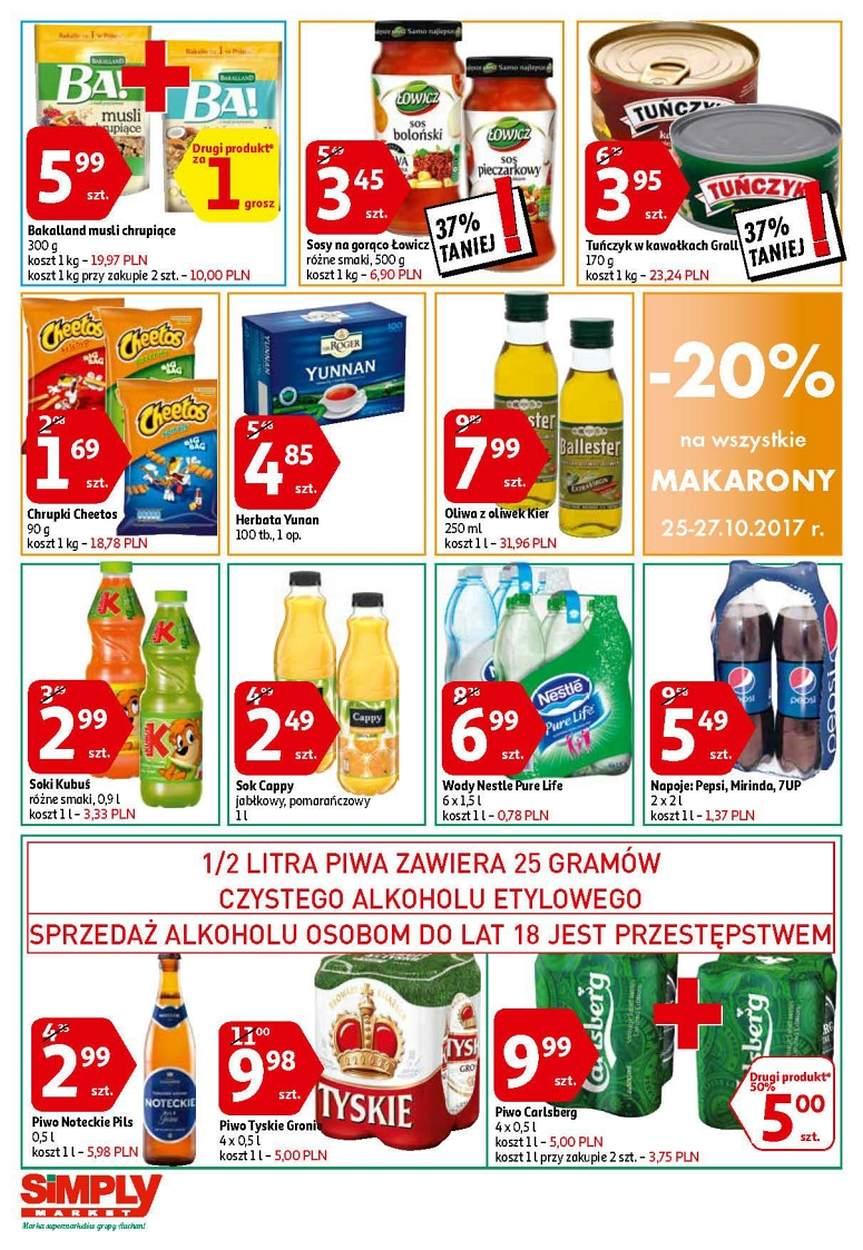 Gazetka promocyjna Simply Market do 31/10/2017 str.10