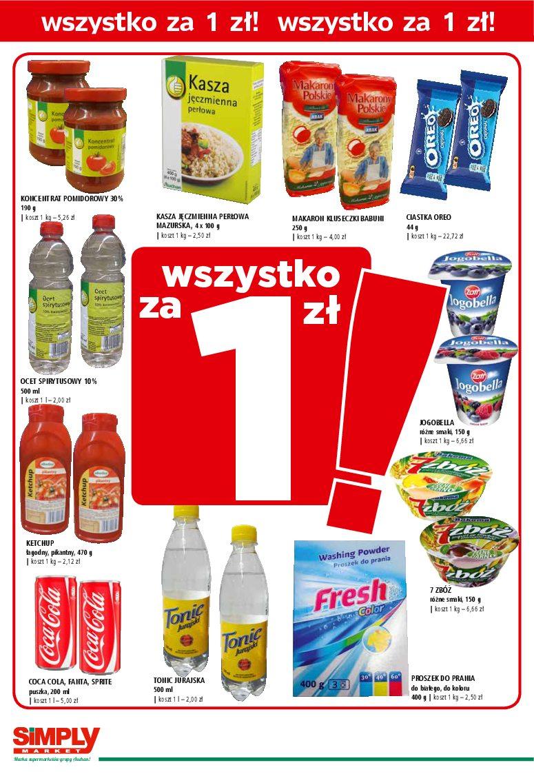 Gazetka promocyjna Simply Market do 07/09/2016 str.1