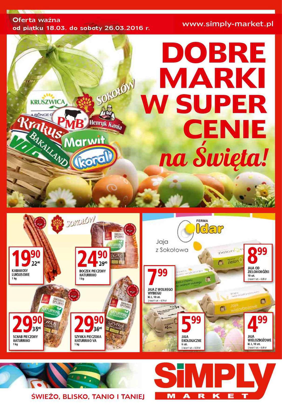 Gazetka promocyjna Simply Market do 26/03/2016 str.0