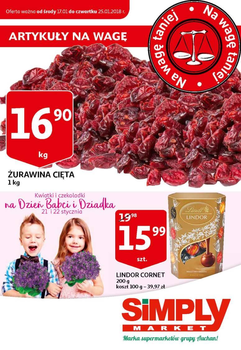 Gazetka promocyjna Simply Market do 25/01/2018 str.0