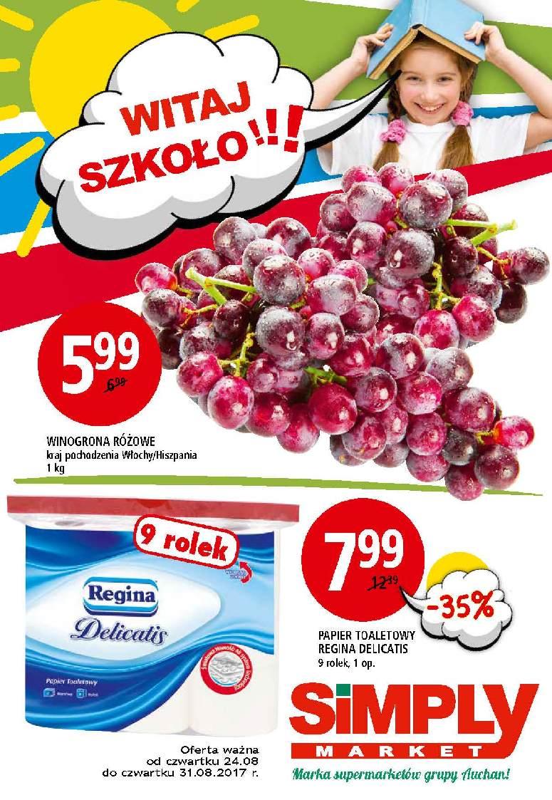 Gazetka promocyjna Simply Market do 30/08/2017 str.0