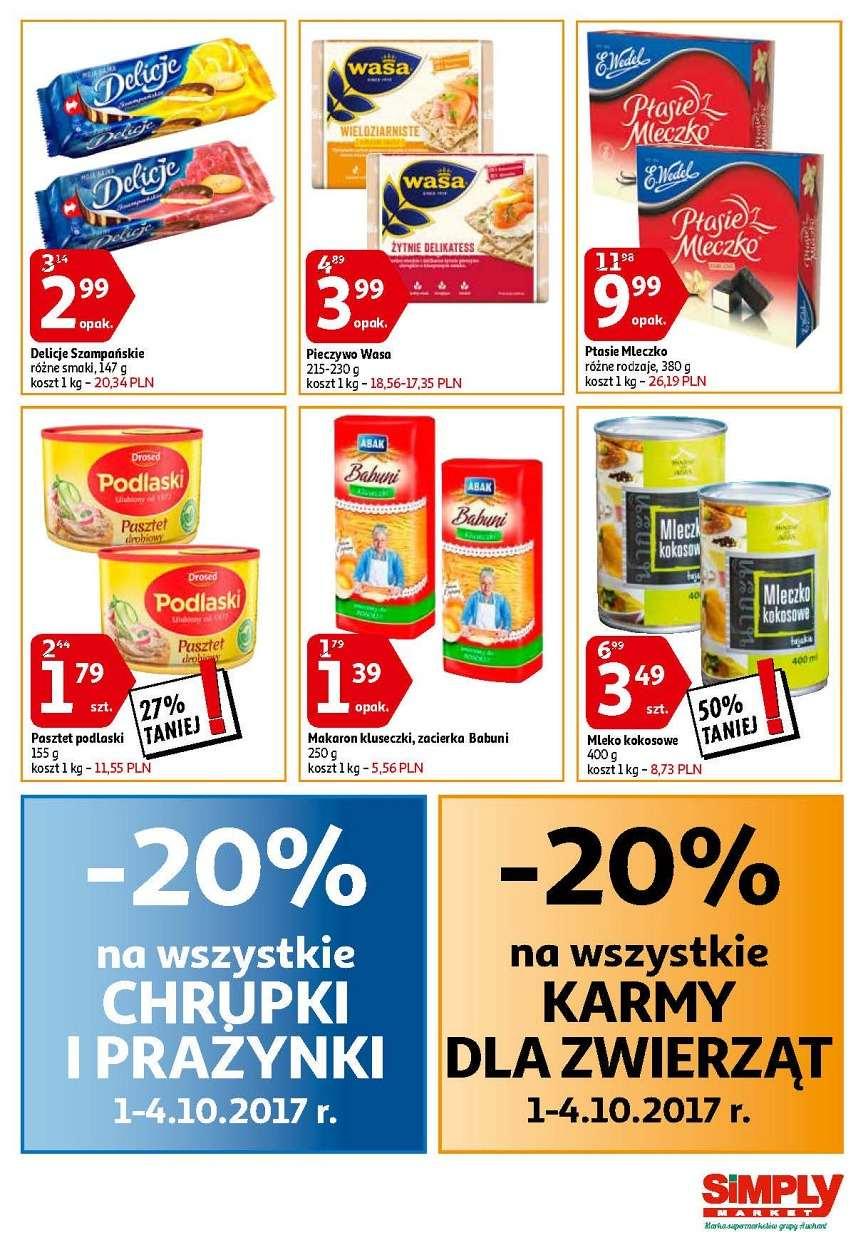 Gazetka promocyjna Simply Market do 04/10/2017 str.9