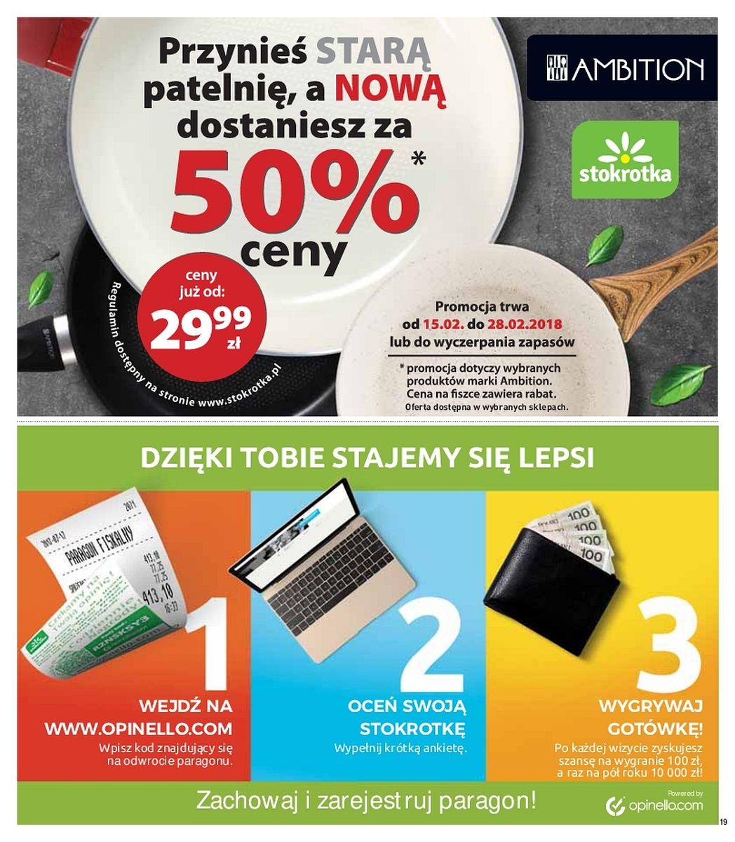 Gazetka promocyjna Stokrotka do 21/02/2018 str.19