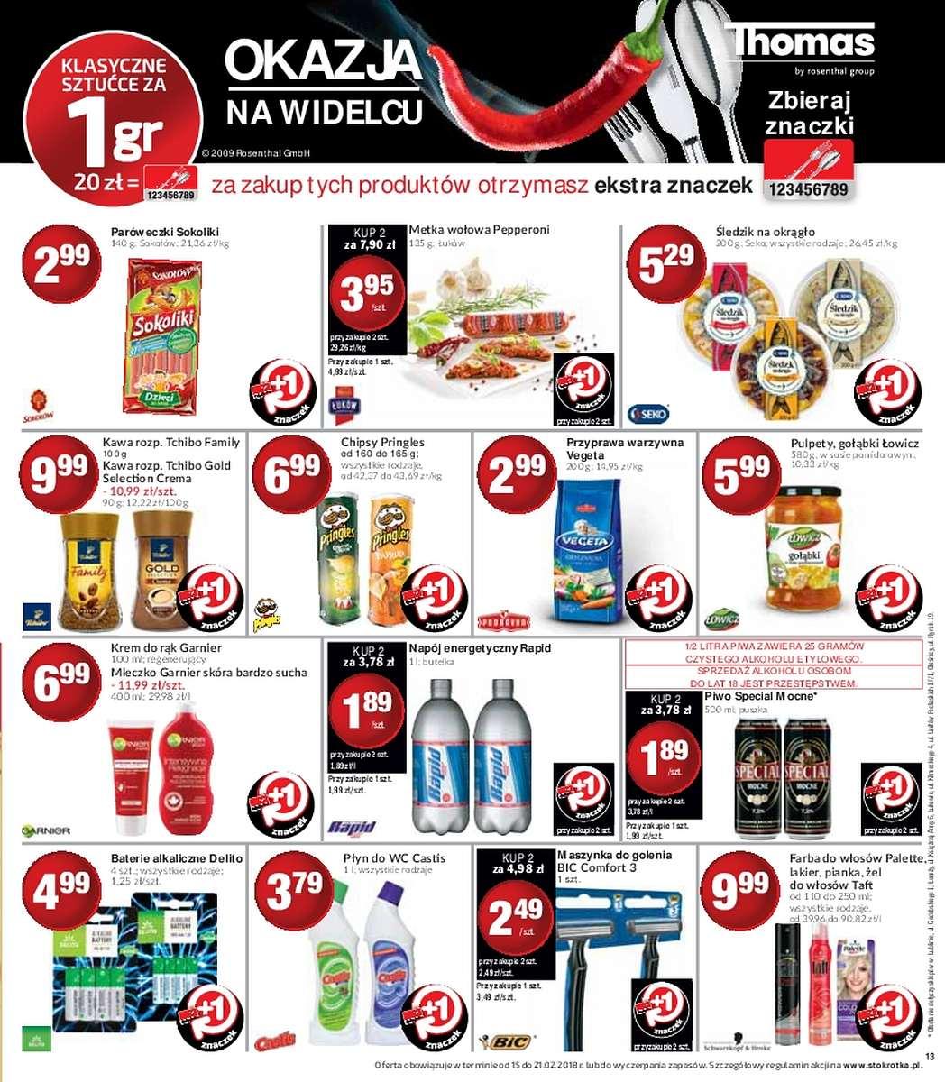 Gazetka promocyjna Stokrotka do 21/02/2018 str.13