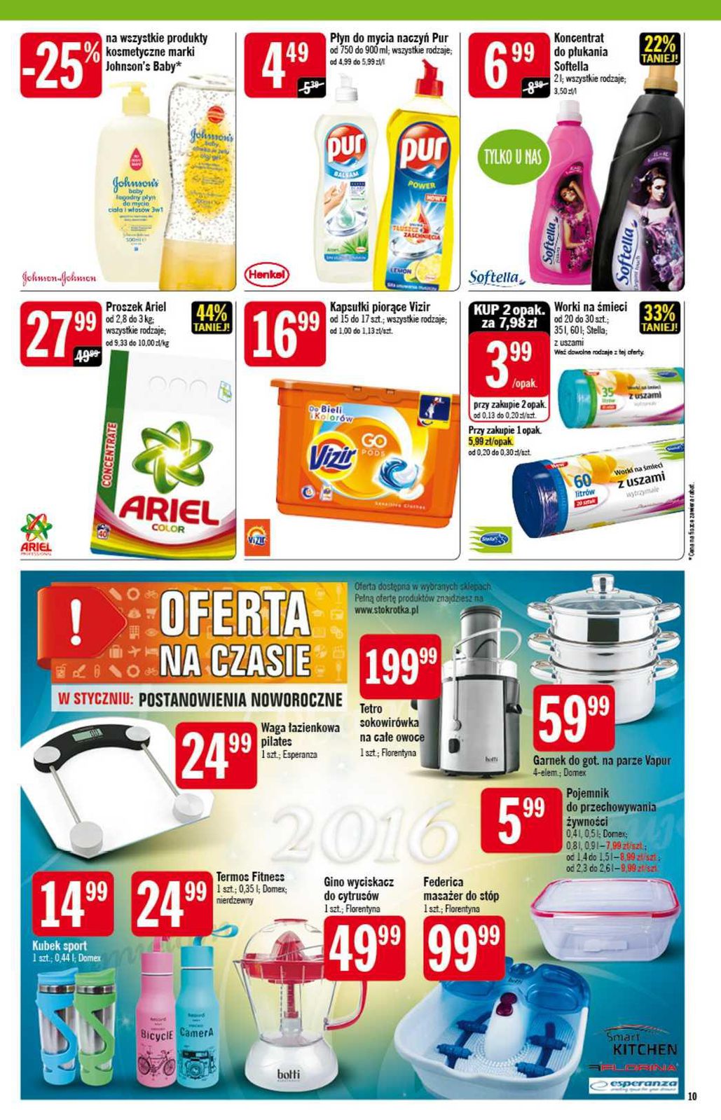 Gazetka promocyjna Stokrotka do 20/01/2016 str.10