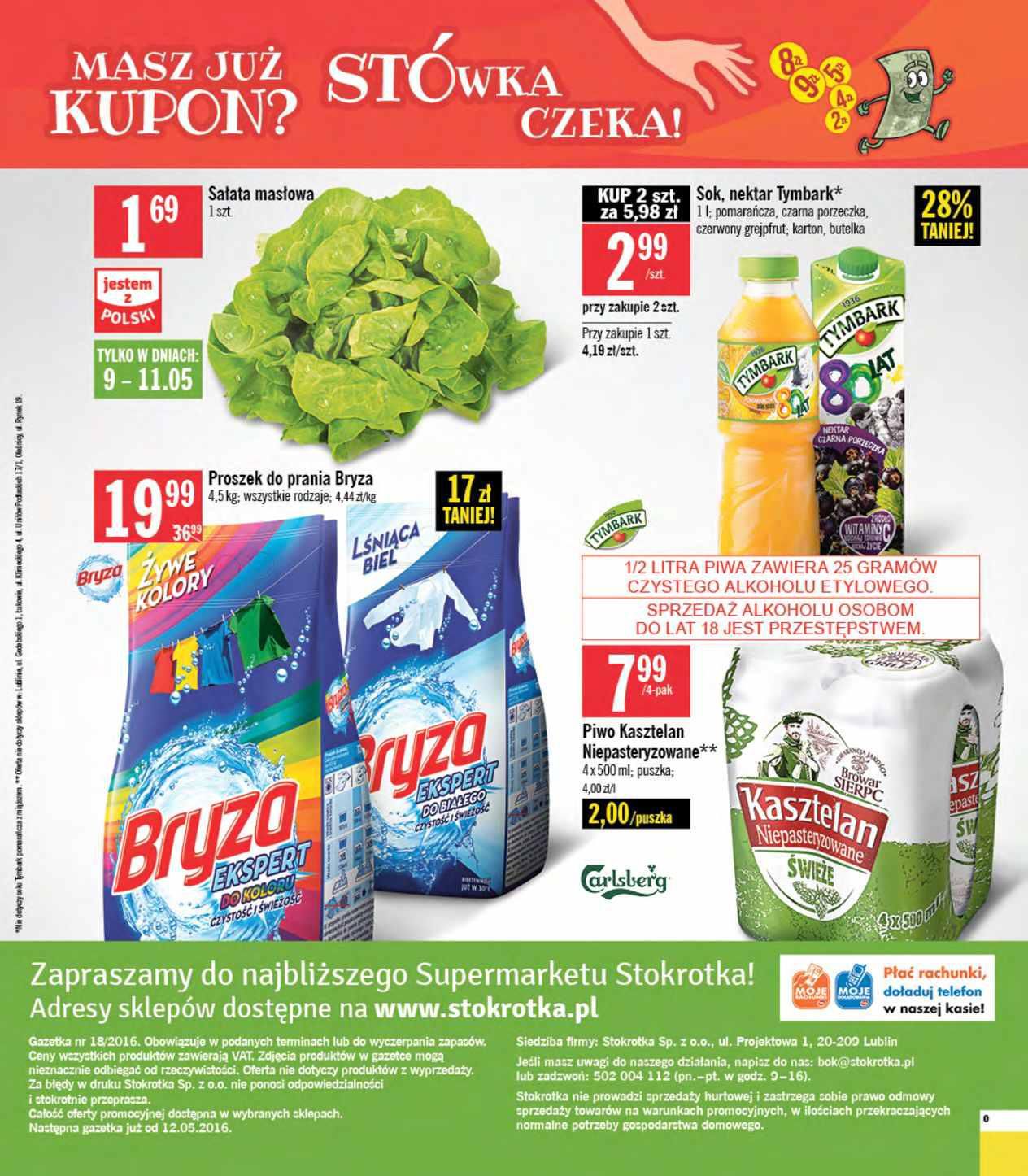 Gazetka promocyjna Stokrotka do 11/05/2016 str.16