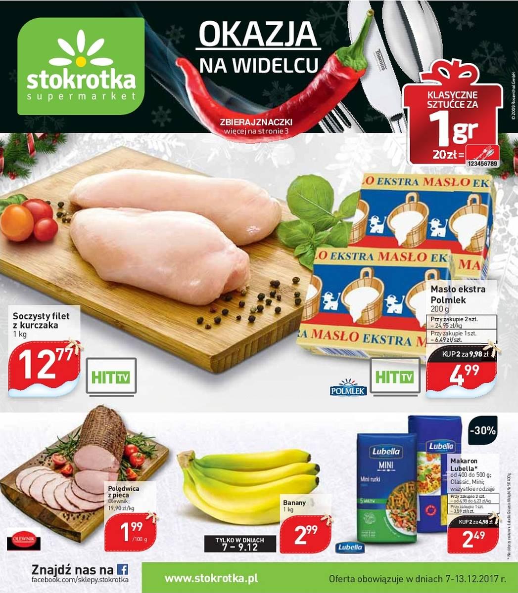 Gazetka promocyjna Stokrotka do 13/12/2017 str.1