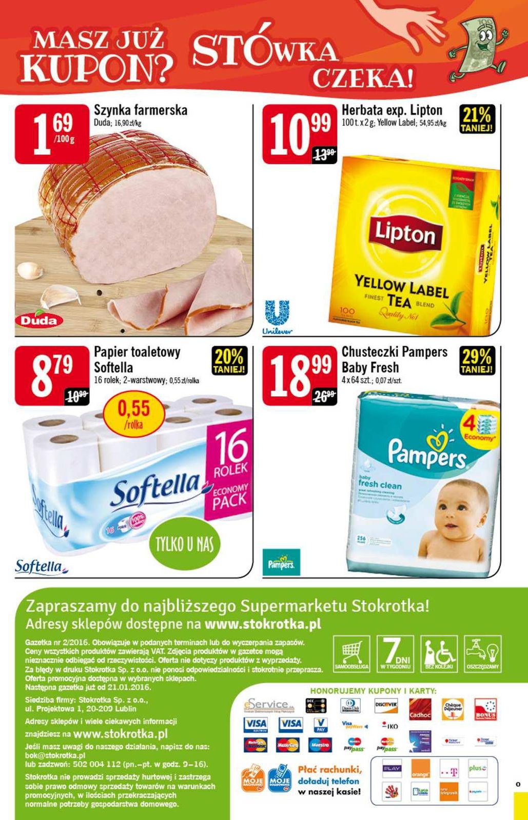 Gazetka promocyjna Stokrotka do 20/01/2016 str.12