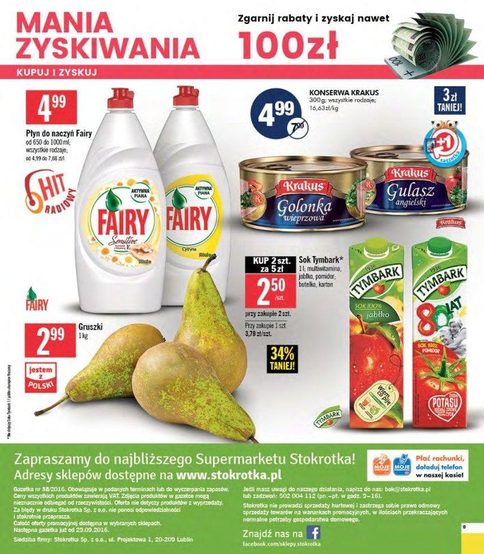 Gazetka promocyjna Stokrotka do 28/09/2016 str.12