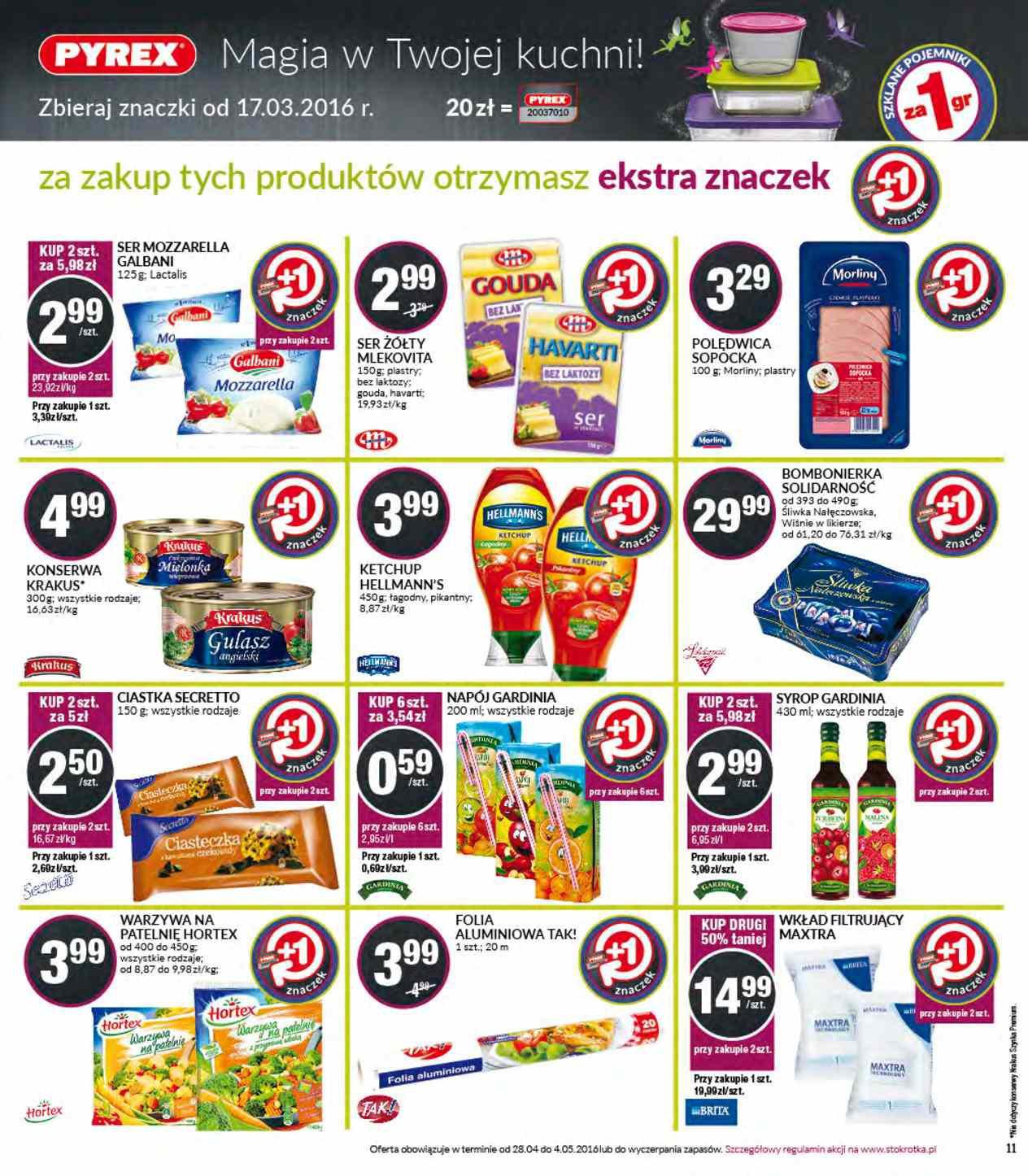 Gazetka promocyjna Stokrotka do 04/05/2016 str.11