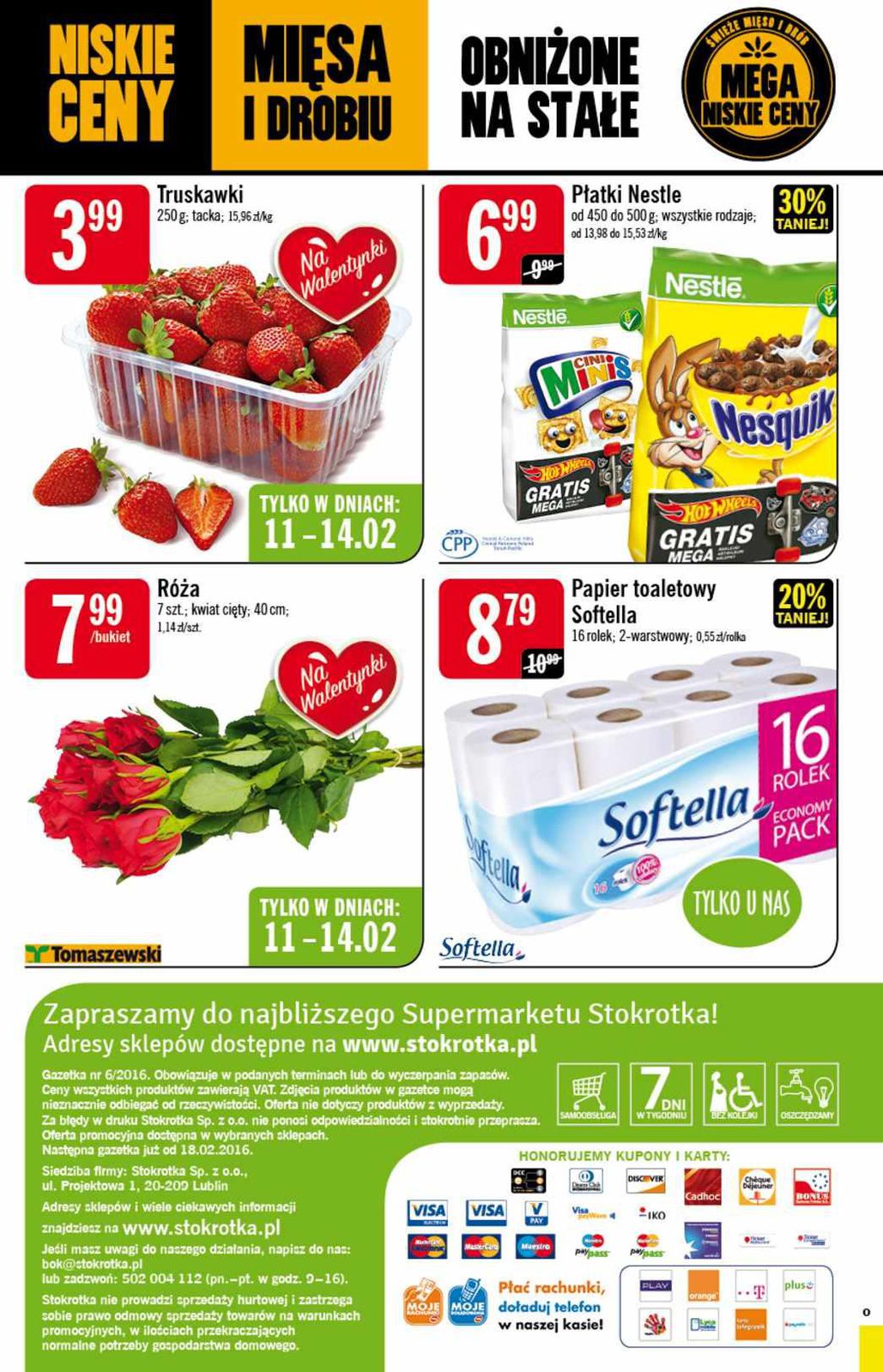 Gazetka promocyjna Stokrotka do 17/02/2016 str.16