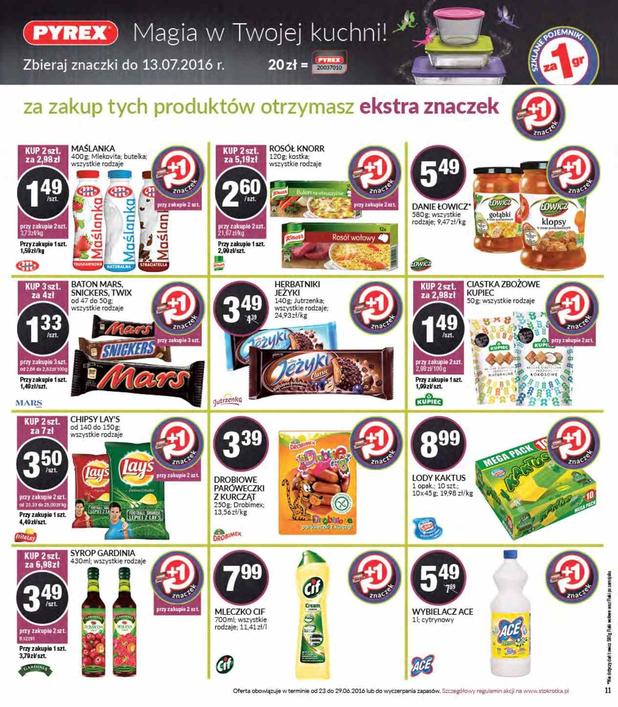 Gazetka promocyjna Stokrotka do 29/06/2016 str.11