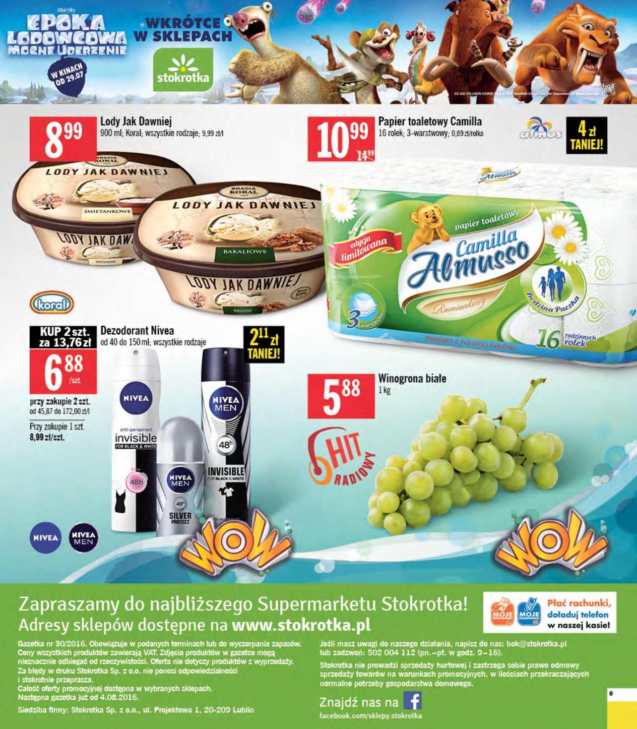 Gazetka promocyjna Stokrotka do 03/08/2016 str.16