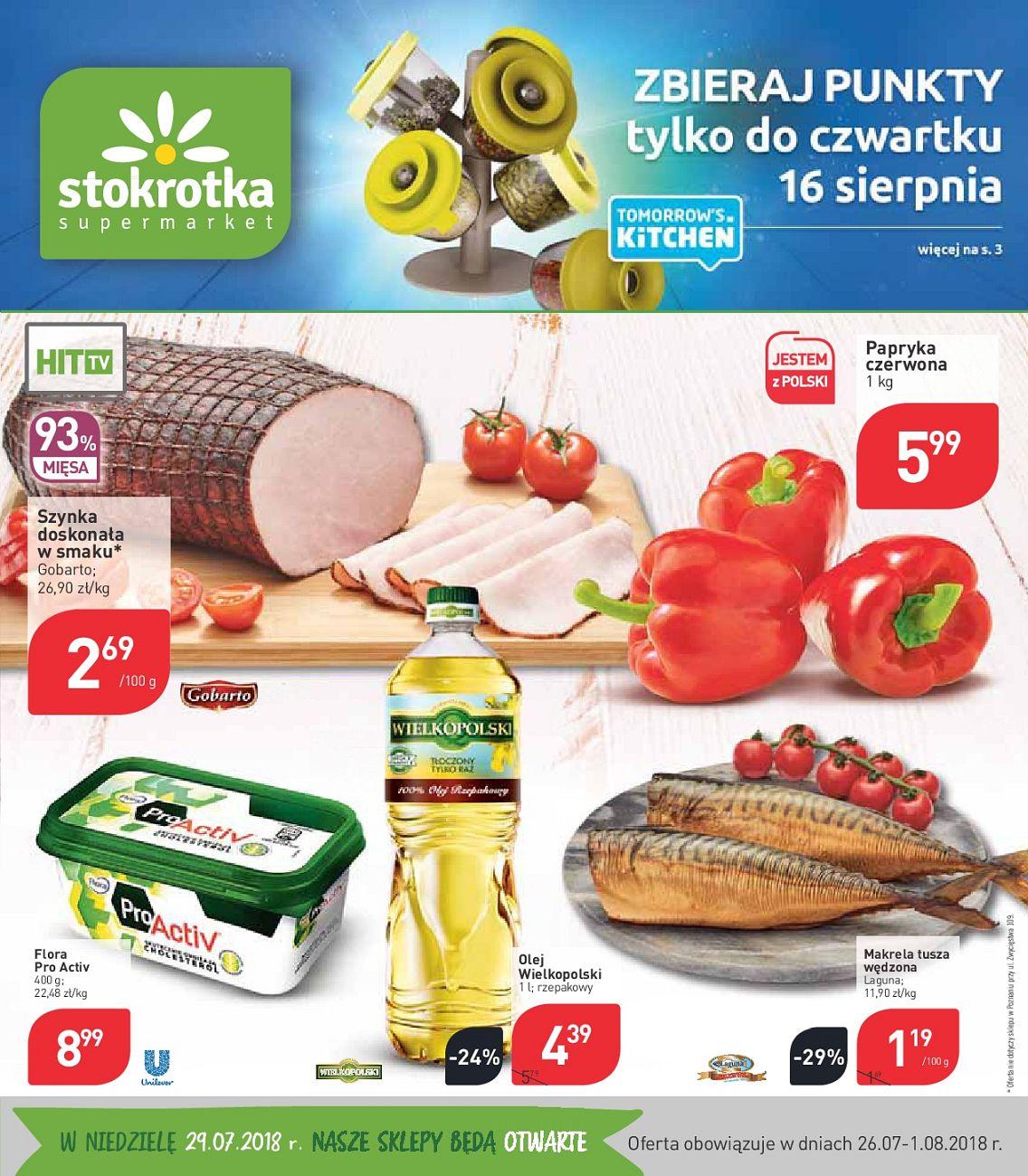 Gazetka promocyjna Stokrotka do 01/08/2018 str.0