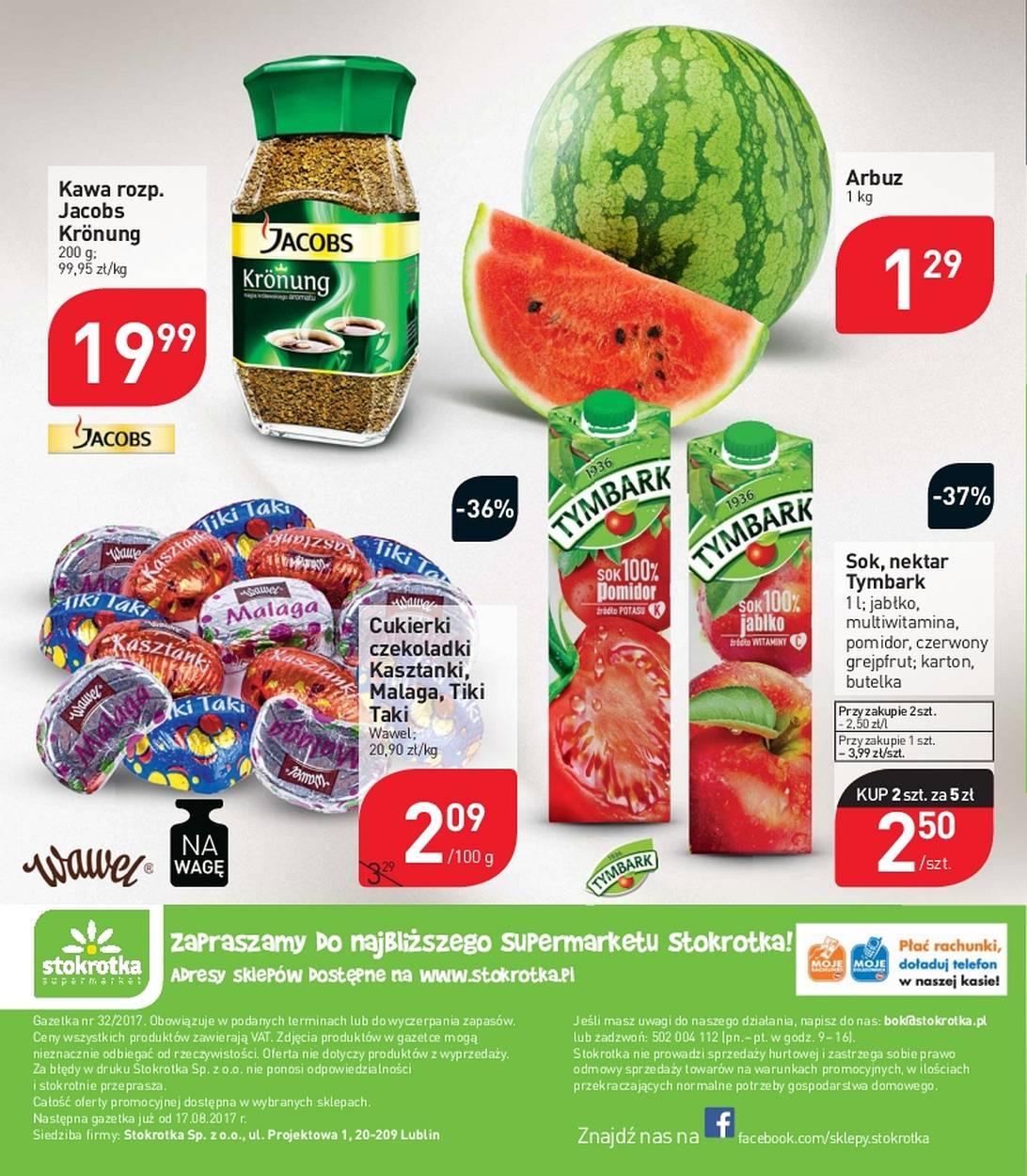 Gazetka promocyjna Stokrotka do 16/08/2017 str.20