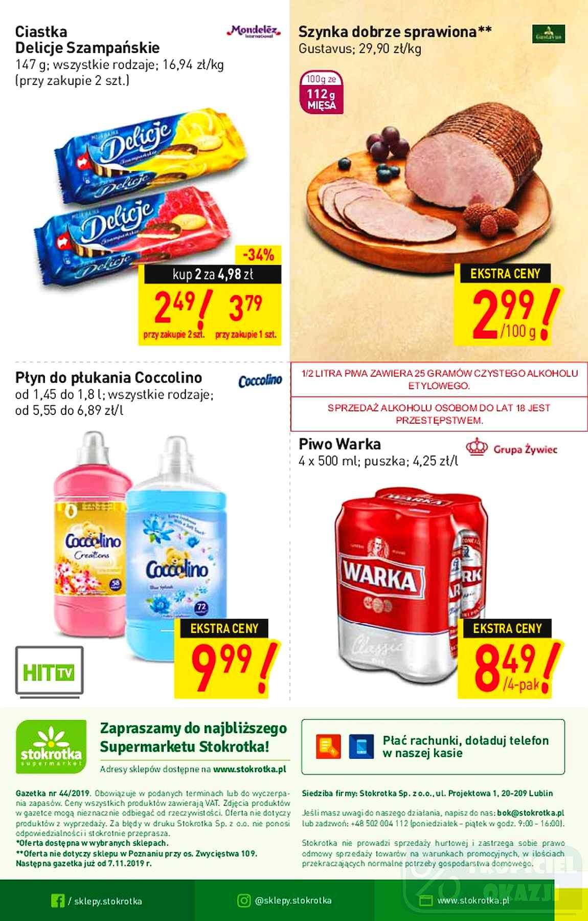 Gazetka promocyjna Stokrotka do 06/11/2019 str.16