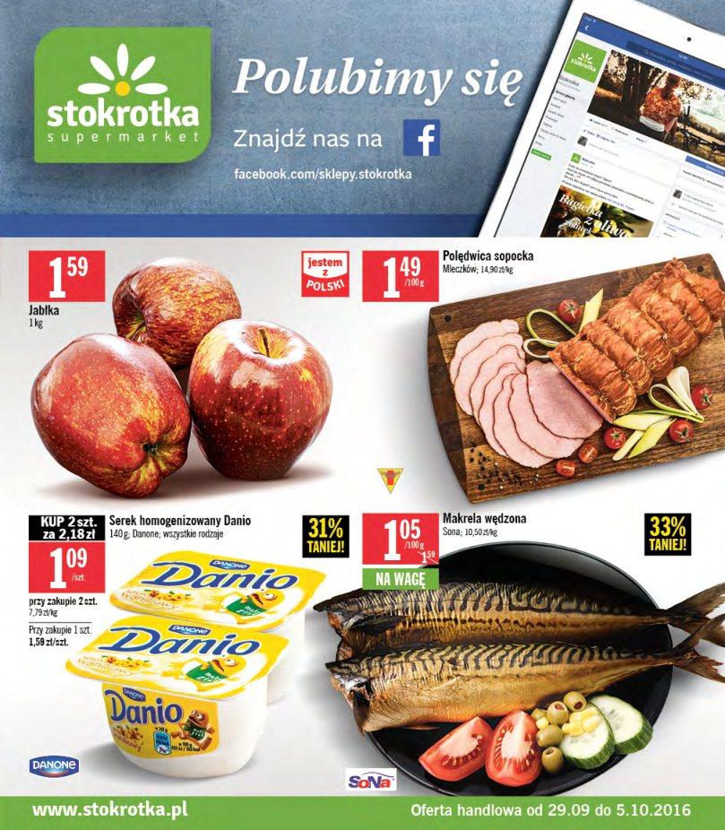 Gazetka promocyjna Stokrotka do 05/10/2016 str.0