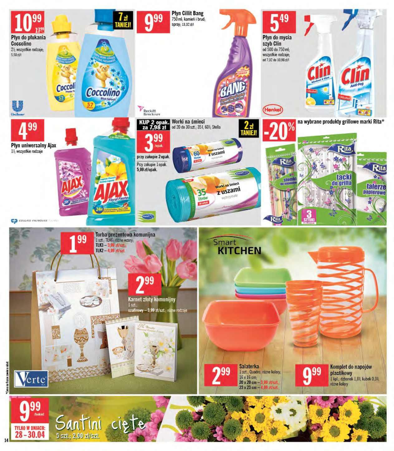 Gazetka promocyjna Stokrotka do 04/05/2016 str.14