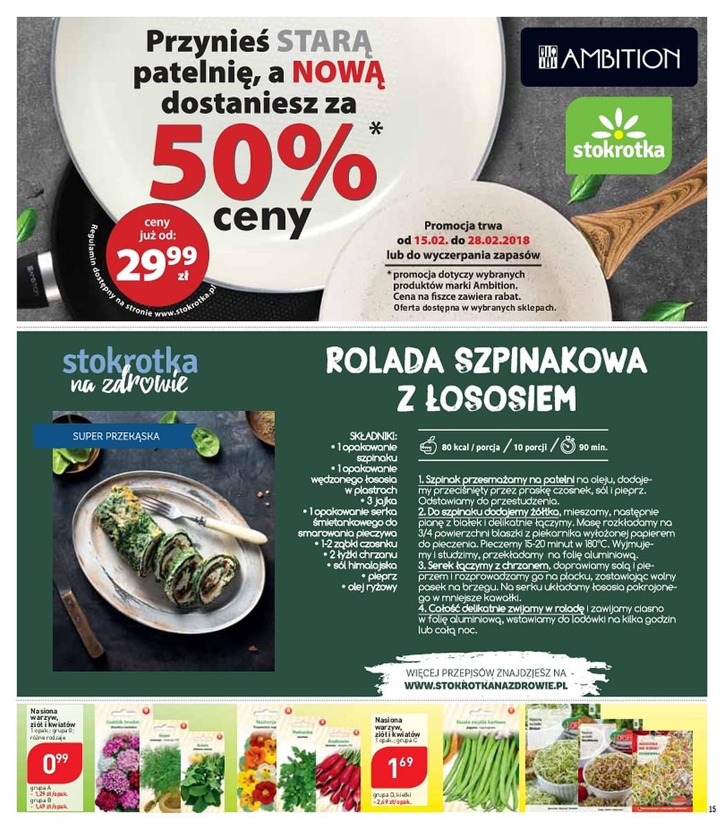 Gazetka promocyjna Stokrotka do 28/02/2018 str.15