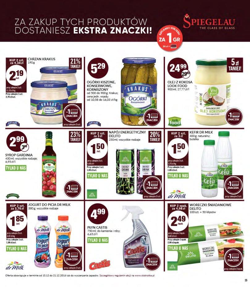 Gazetka promocyjna Stokrotka do 21/12/2016 str.15