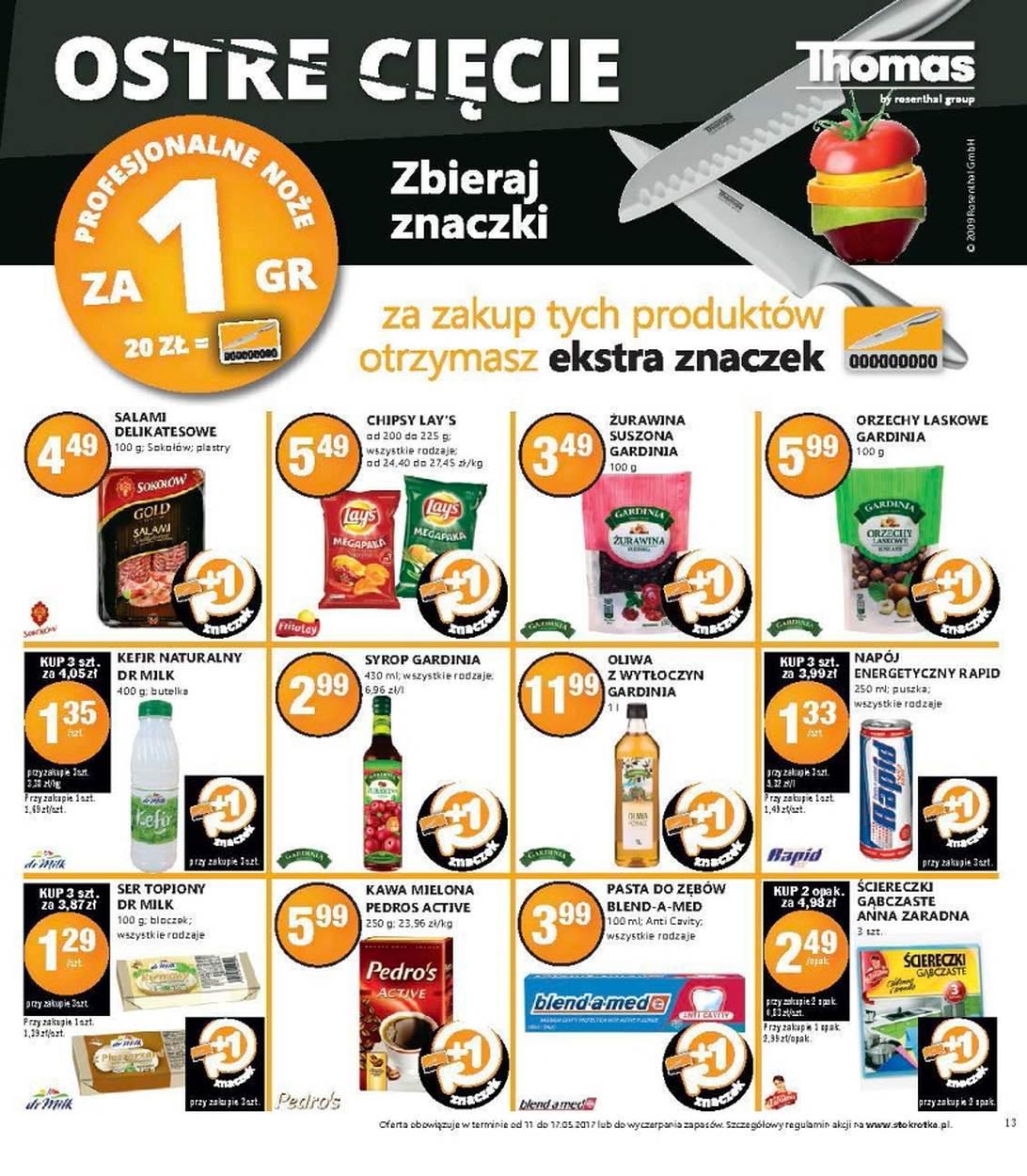 Gazetka promocyjna Stokrotka do 17/05/2017 str.13