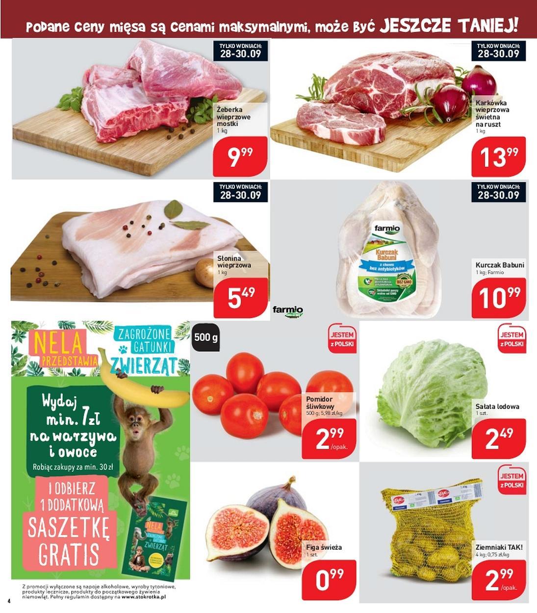 Gazetka promocyjna Stokrotka do 04/10/2017 str.4