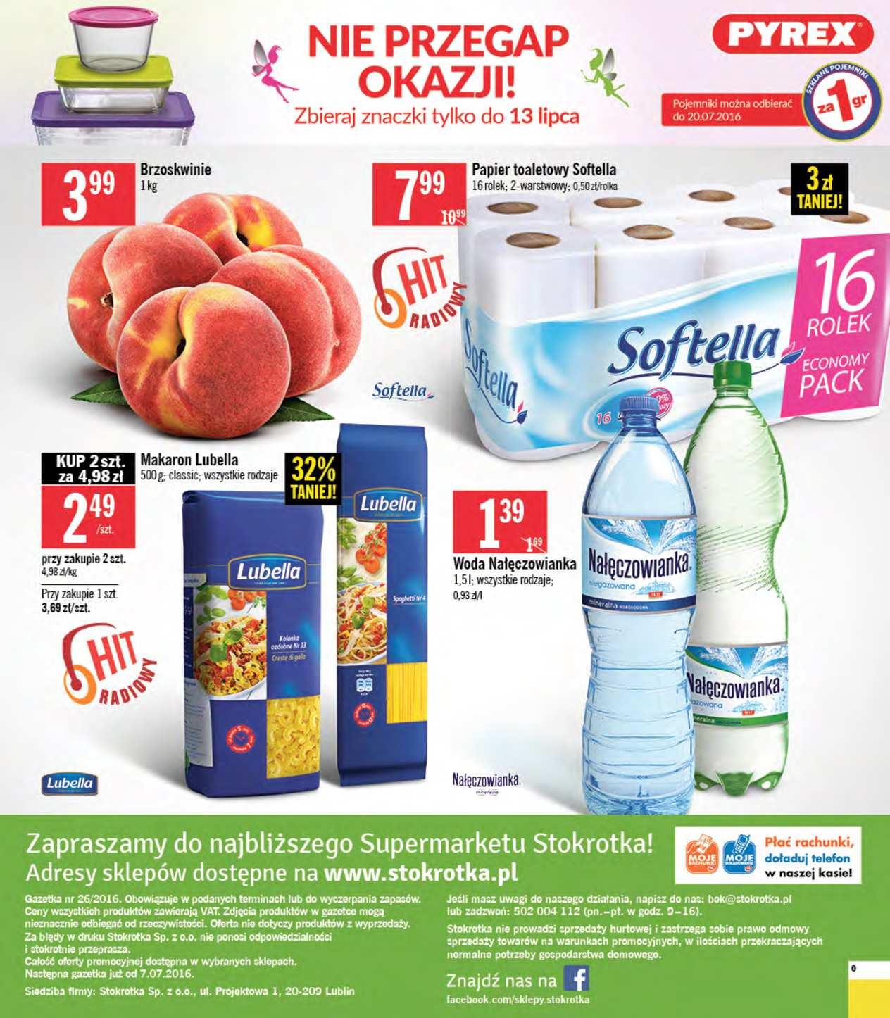 Gazetka promocyjna Stokrotka do 06/07/2016 str.16