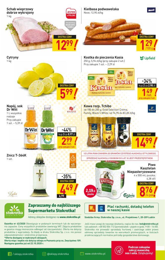 Gazetka promocyjna Stokrotka do 21/10/2020 str.16