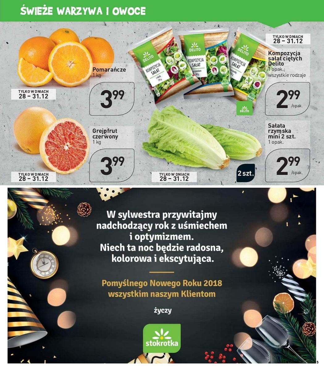 Gazetka promocyjna Stokrotka do 03/01/2018 str.5