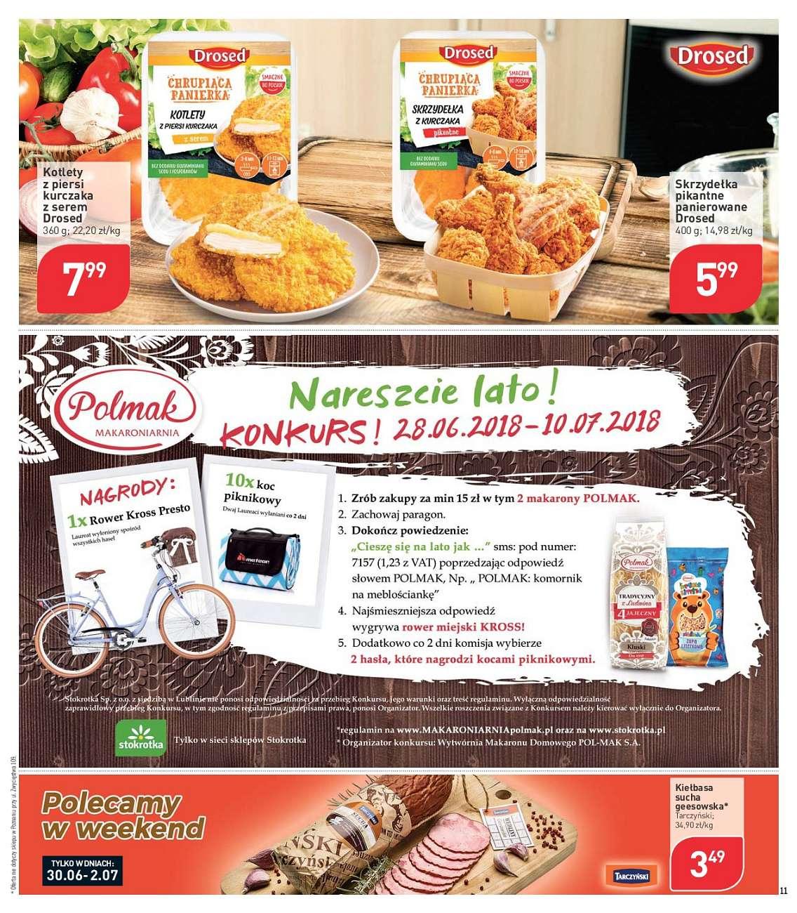 Gazetka promocyjna Stokrotka do 04/07/2018 str.11