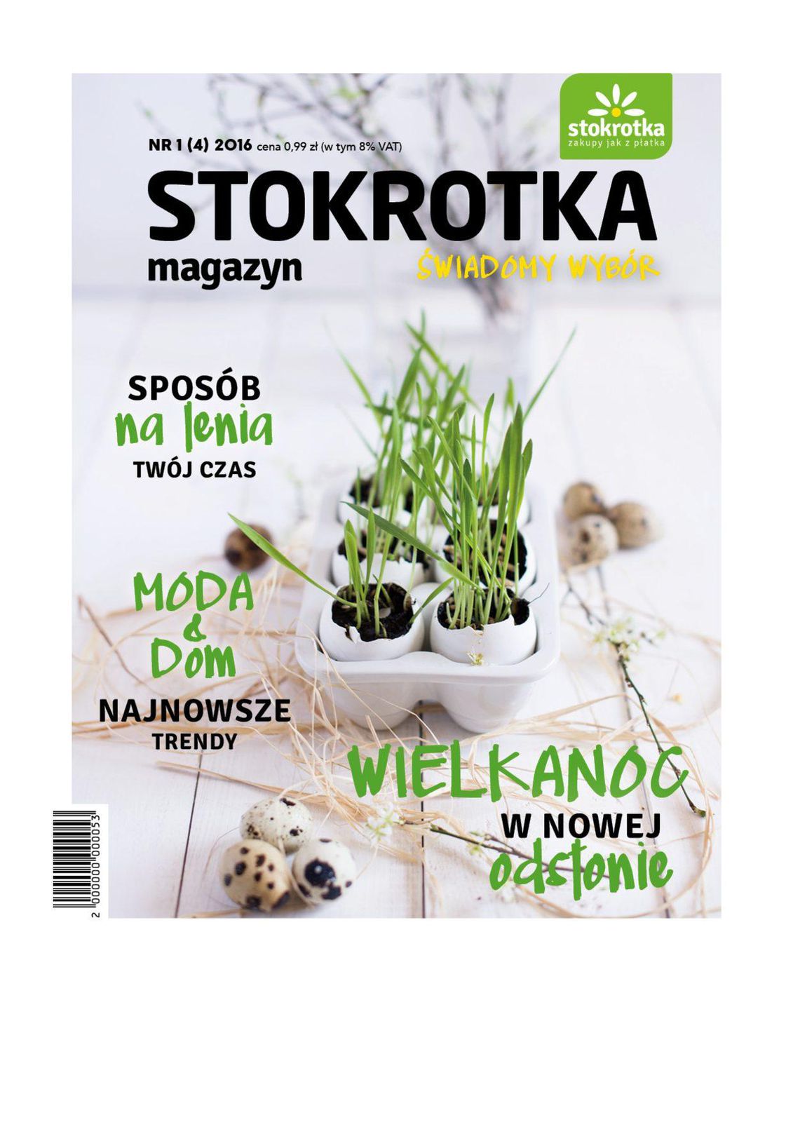 Gazetka promocyjna Stokrotka do 04/05/2016 str.0