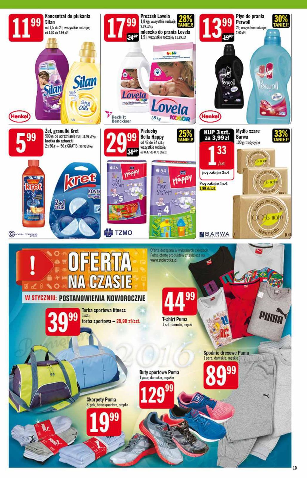 Gazetka promocyjna Stokrotka do 13/01/2016 str.10