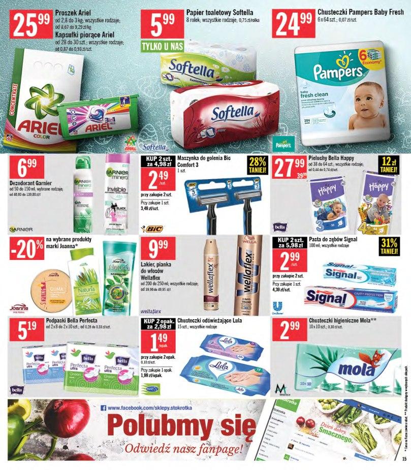 Gazetka promocyjna Stokrotka do 05/04/2017 str.15