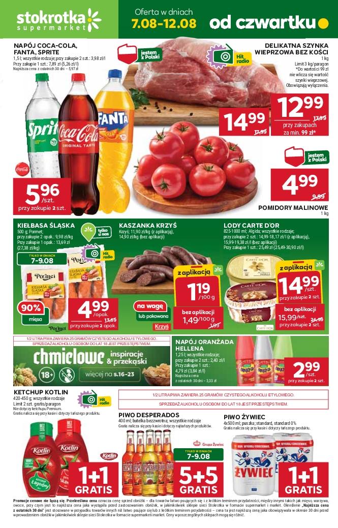 Gazetka promocyjna Stokrotka do 12/08/2025 str.1