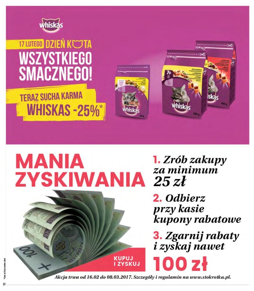 Gazetka promocyjna Stokrotka do 22/02/2017 str.12