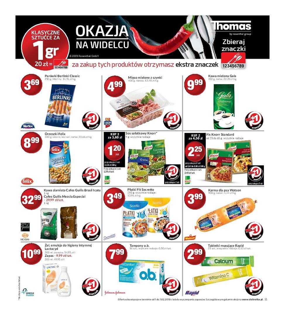 Gazetka promocyjna Stokrotka do 07/02/2018 str.11