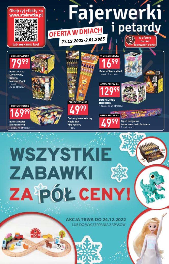 Gazetka promocyjna Stokrotka do 28/12/2022 str.23