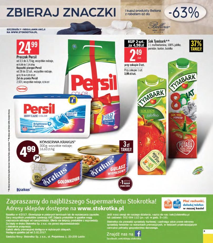 Gazetka promocyjna Stokrotka do 01/02/2017 str.16