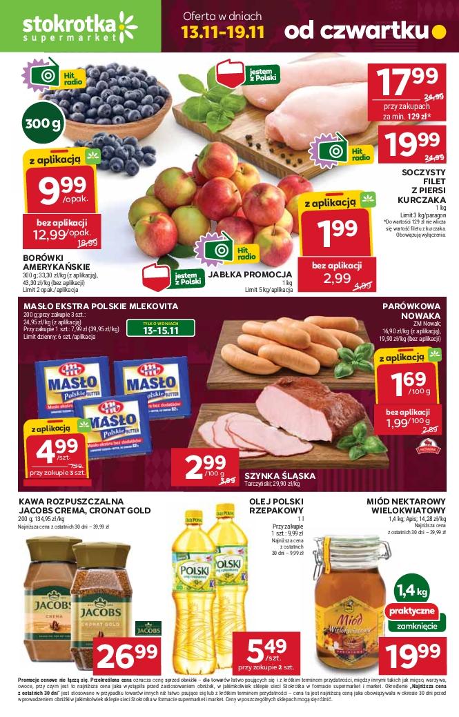 Gazetka promocyjna Stokrotka do 19/11/2025 str.1