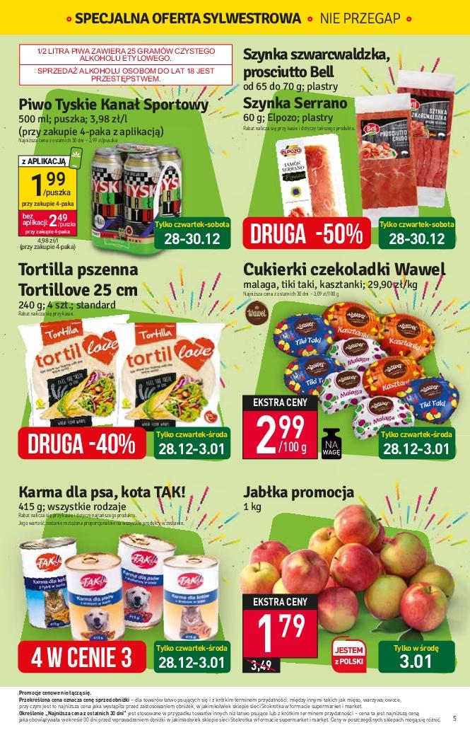 Gazetka promocyjna Stokrotka do 03/01/2024 str.5