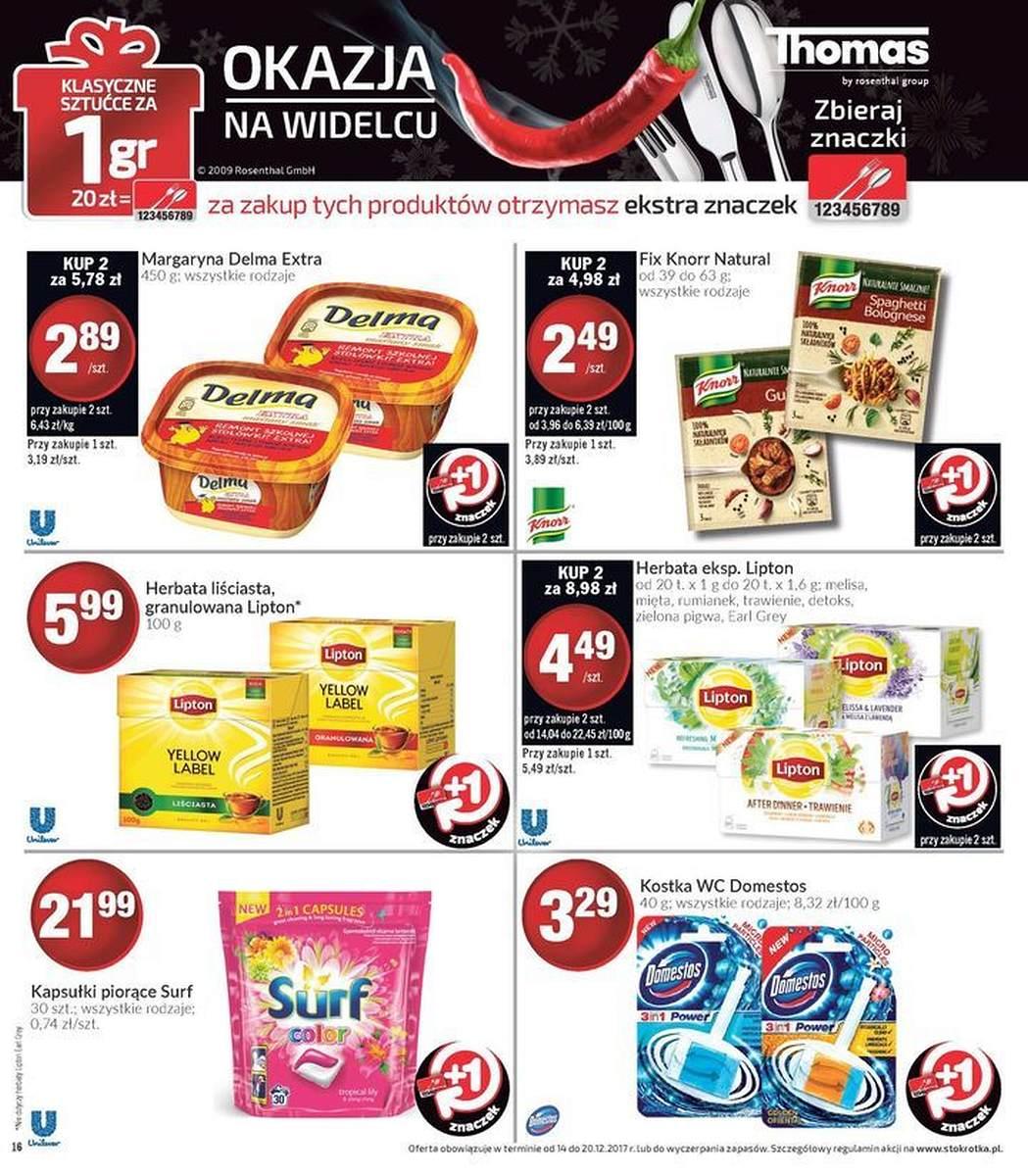 Gazetka promocyjna Stokrotka do 20/12/2017 str.16