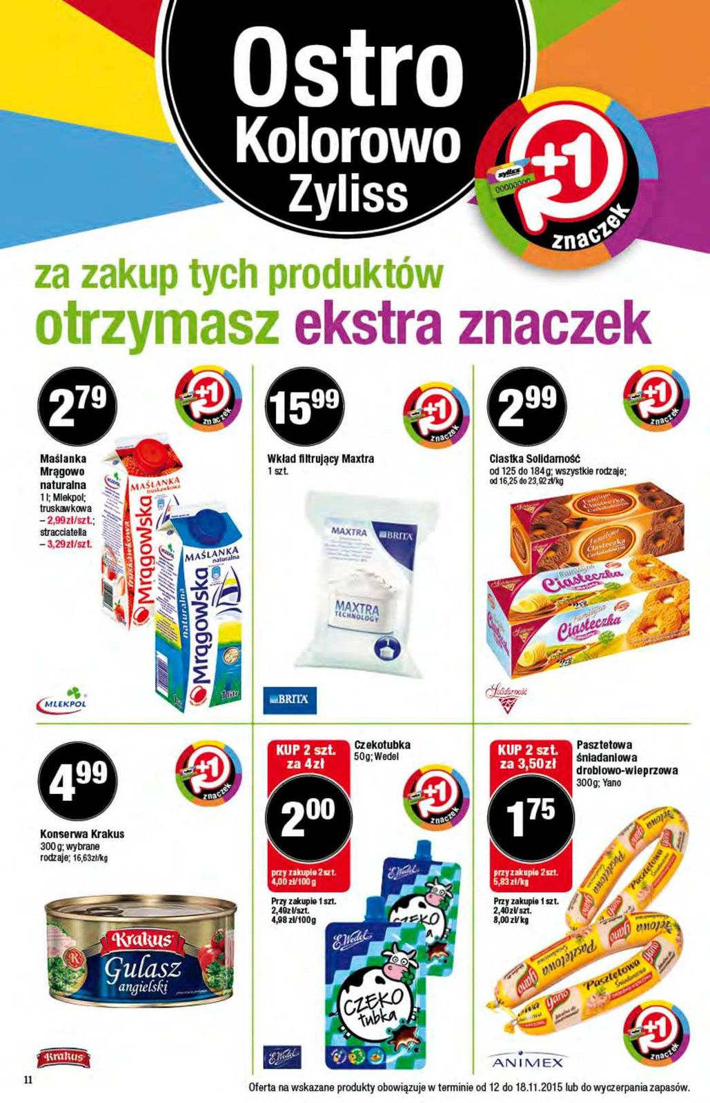 Gazetka promocyjna Stokrotka do 18/11/2015 str.11