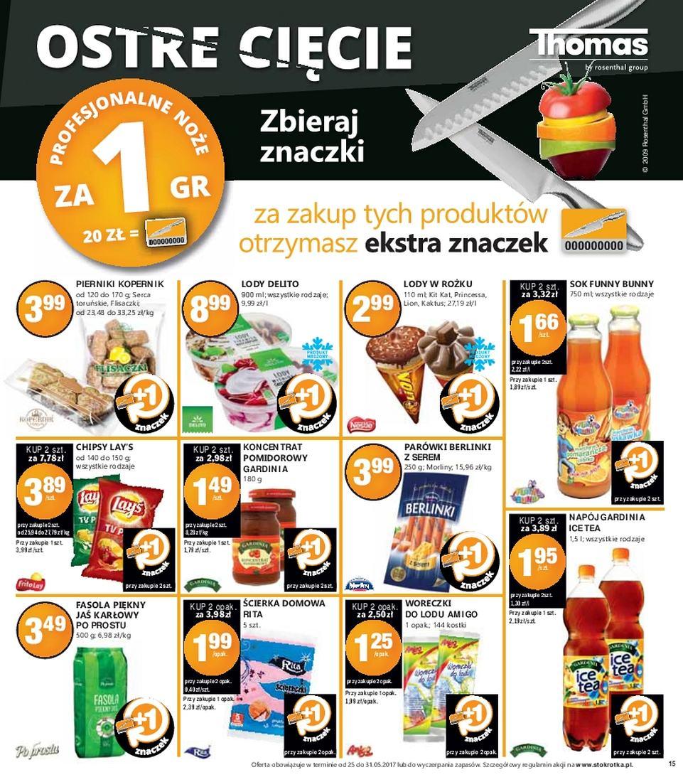 Gazetka promocyjna Stokrotka do 31/05/2017 str.15