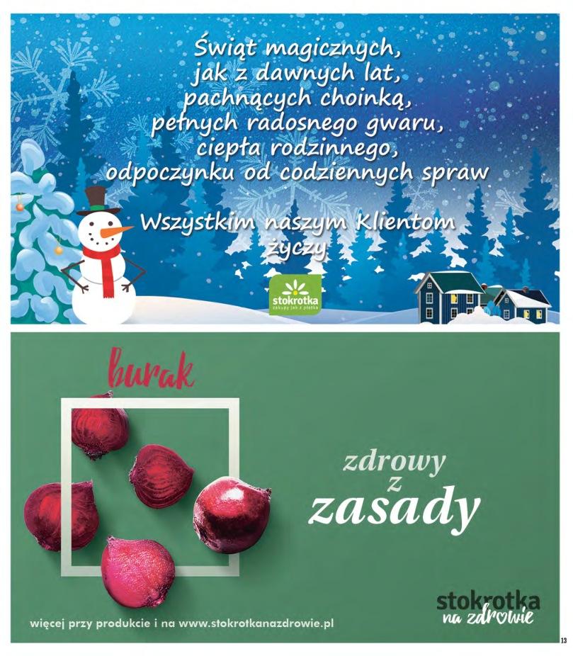 Gazetka promocyjna Stokrotka do 28/12/2016 str.13